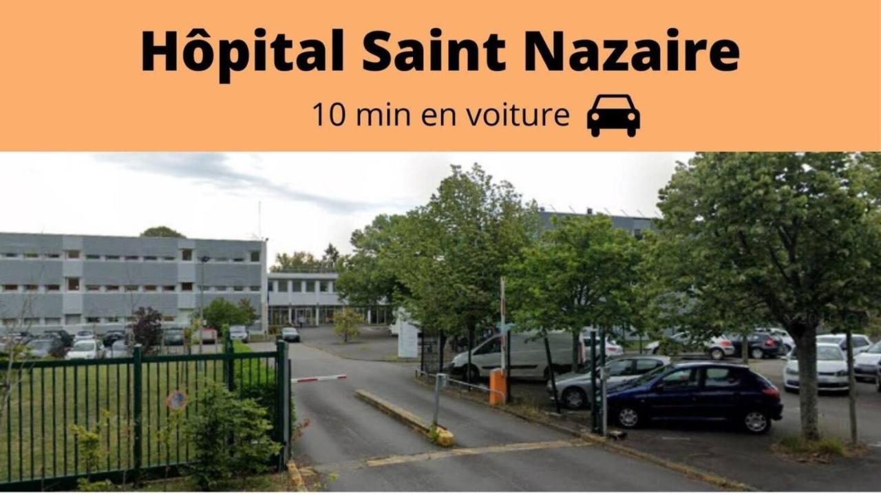 Saint Nazaire - White Lion - Centre ville - Au calme - Parking privatif aérien - Internet haut débit Fibre Exterior foto